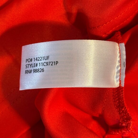 U.S. Polo Assn. Red Polo Shirt Blue Collar Trim Men's Size L Short Sleeves Logo - Picture 9 of 10